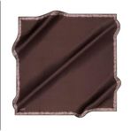Aker İpek Eşarp - 8959713-933 Kahverengi Twill