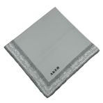 Aker İpek Eşarp - 8959713-972 Gri Twill