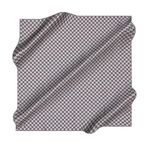Aker İpek Eşarp - 8991713-972- Gümüş Siyah Twill