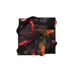 Aker Kırmızı 90X90 İpek Krep Saten Eşarp