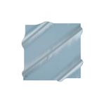 Aker Mavi Düz Taşlanmış İpek Krep Saten Eşarp, 90 x 90, 7747758, bebe mavi, kadın