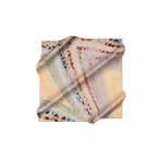 Aker Sarı 90X90 İpek Krep Saten Eşarp
