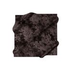 Aker Siyah 100X100 İpek Krep Saten Eşarp