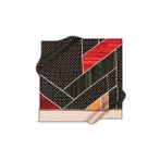 Aker Siyah Kadın Geometrik Eşarp 8846438914