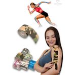 Akestoria Med 5 M x 5 cm Kinezyo Sporcu Bandı Kahverengi Camo KT-010 - Standart