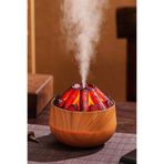 Akfa Ultrasonik Hava Nemlendirici Aroma Difüzörü Led Işıklı 300ml Buhar Makinesi Koku Yayıcı