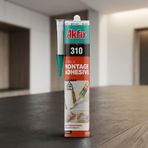 Akfix 310 310 ml Beyaz Akrilik Montaj Yapıştırıcı