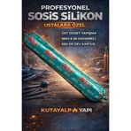 Akfix 647FC Sosis Poliüretan Pu Yapı Mastik 600 ml GRİ 1 ADET