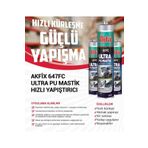 Akfix 647fc Ultra Pu Mastik Silikon Beyaz (ÇELİK SİLİKON)