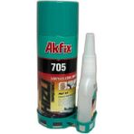 Akfix 705 Hızlı Yapıştırıcı Anında Kuruma Özelliği ile 200 ml ve 50 gr