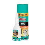 Akfix 705 Hızlı Yapıştırıcı, Ga070, 500 Ml Aktivatör Sprey, 125 Gr Yapıştırıcı