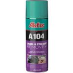 Akfix A104 200ML Etiket Sökücü Sprey Tüm Yüzeylerde Yapışkan Kalıntıları Kolayca Kaldırır