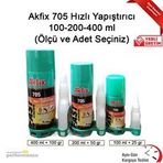 Akfix AKFİX0068 705 100 200 400 ml Hızlı Yapıştırıcı