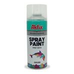 Akfix Parlak Şeffaf Sprey Vernik Akrilik Sprey Boya 400ml