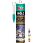 Akfix Silikon Akvaryum 100AQ 280ML – Şeffaf - 280 ml