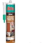 Akfix Silikonize Akrilik Mastik 500 gr Beyaz