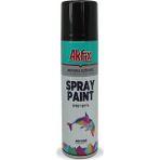 Akfix Sprey Boya 400 ml Parlak Siyah RAL9005 ART422997 Glossy Black