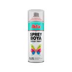 Akfix Sprey Boya Akrilik Düz Renkler 400 ml Mat Beyaz- Ral 9003