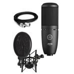 AKG Perception P120 Ses Kartı + Stand + Filtre Kablo + Mikrofon Full Set