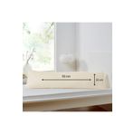 AKGÜN EV TEKSTİLİ Çok Amaçlı Ortopedik Silindir Yastık Boyun Bacak Bel Destek Yastığı 15x50 cm