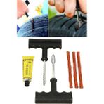 Akgüneş Motogaraj Motosiklet ve Otomobil Lastik Tamir Kiti – 6 Parça Set