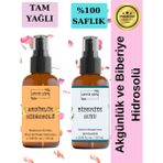 Akgünlük Suyu ve Biberiye Suyu (100ML+100ML) - Doğal Ak Günlük, Sığla ve Biberiye Hidrosolü
