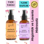 Akgünlük Suyu ve Lavanta Suyu (100ML+100ML) - Doğal Ak Günlük, Sığla ve Lavanta Hidrosolü