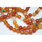 Akik Taşı Faset Kesim 6mm/adet (7445)