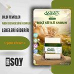 Akiksir Keçi Sütlü Doğal Sabun