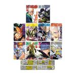 Akıl Çelen Kitaplar One-Punch Man 16-17-18-19-20-21-22-23-24-25. Ciltler Manga Seti + Matematik Öğreten Cetvel