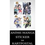 Akılçelen Kitaplar Medalist 1-2-3-4 Manga Seti (4 Kitap) / Madalya Peşinde / Anime-Manga Sticker ve Kartpostal