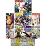 Akılçelen Kitaplar One-Punch Man 16-17-18-19-20-21-22-23-24-25. Ciltler Manga Seti + Matematik Öğreten Cetvel