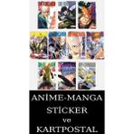 Akılçelen Kitaplar One Punch Man 16-17-18-19-20-21-22-23-24-25 Manga Seti (10 Kitap) / Anime-Manga Sticker ve Kartpostal Hediyeli