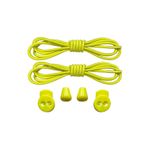 Akıllı Bağcık, Pratik Lastikli Ayakkabı Bağcığı, Spor, Çocuk, Klasik ve Bot Bağcığı, 1 Çift - Sarı