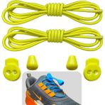 Akıllı Bağcık, Pratik Lastikli Ayakkabı Bağcığı, Spor, Çocuk, Klasik ve Bot Bağcığı, 1 Çift - Sarı