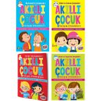 Akıllı Çocuk Matematik Çalışmaları - Akıllı Çocuk Dikkat ve Kuram Çalışmaları - Akıllı Çocuk Çizgi Çalışmaları 4'lü Set