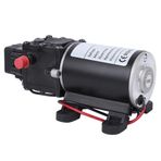 Akıllı Diyafram Pompası, Yüksek Basınçlı DC12V 120W 7L/Dk, 10mm Sağ Su Çıkışı, Kalıcı Mıknatıs Motorlu, Basınç Test Pompası Için (12v motor)