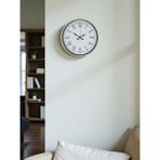 Akıllı Durak 36 cm Krem Dekoratif Duvar Saati