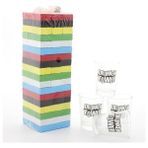 Akıllı Durak Jenga Shot Bardak Oyunu Model 1