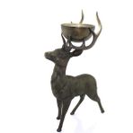 Akıllı Durak Metal Geyikli Kase 77 cm
