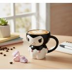 Akıllı Durak Sanrio Kuromi Kapaklı Kupa - Renkli