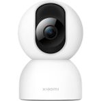 Akıllı Kamera C400, 1440P Wifi Kamera, Bebek Monitörü, Iç Mekan Kamerası, Evcil Hayvan Kamerası, Gece Görüşü, 360° Dönen Başlık, Beyaz - Siyah - Beyaz