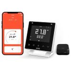 Akıllı Oda Termostatı V5, Wi-Fi Kablosuz Kombi ve Klima Kontrolü, Beyaz