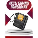 Akıllı Powerbank 10.000 Mah 4 Çıkışlı Taşınabilir Dijital Göstergeli