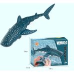 Akıllı Rc Köpekbalığı Balina Sprey Su Komik Oyuncak Uzaktan Kumandalı Tekne Rc Spot Whale
