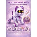 Akıllı Robot Kedi Kumandalı 30 Programlı Şarjlı Dokunmatik Dans Eden İnteraktif Oyuncak