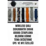 Akıllı Saat 7 Kordonlu Yeni Nesil Arama Cevaplayan Çok Fonksiyonlu FRTKGT25DYMUUCZ8KORDONLUW4SAAT1