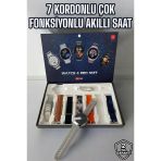 Akıllı Saat 7 Kordonlu Yeni Nesil Arama Cevaplayan Çok Fonksiyonlu Mir57779644