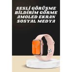 Akıllı Saat Alarm ve Titreşim Uyku ve Sağlık Takibi GPS Uyumlu Nabız Ölçer Sesli Görüşme