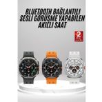 Akıllı Saat Amoled Ekran Bluetooth Bağlantılı Sağlık Takibi GPS Uyumlu
